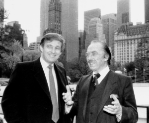 Donald and his dad Fred, to whom he owes a lot, as Newsweek details.